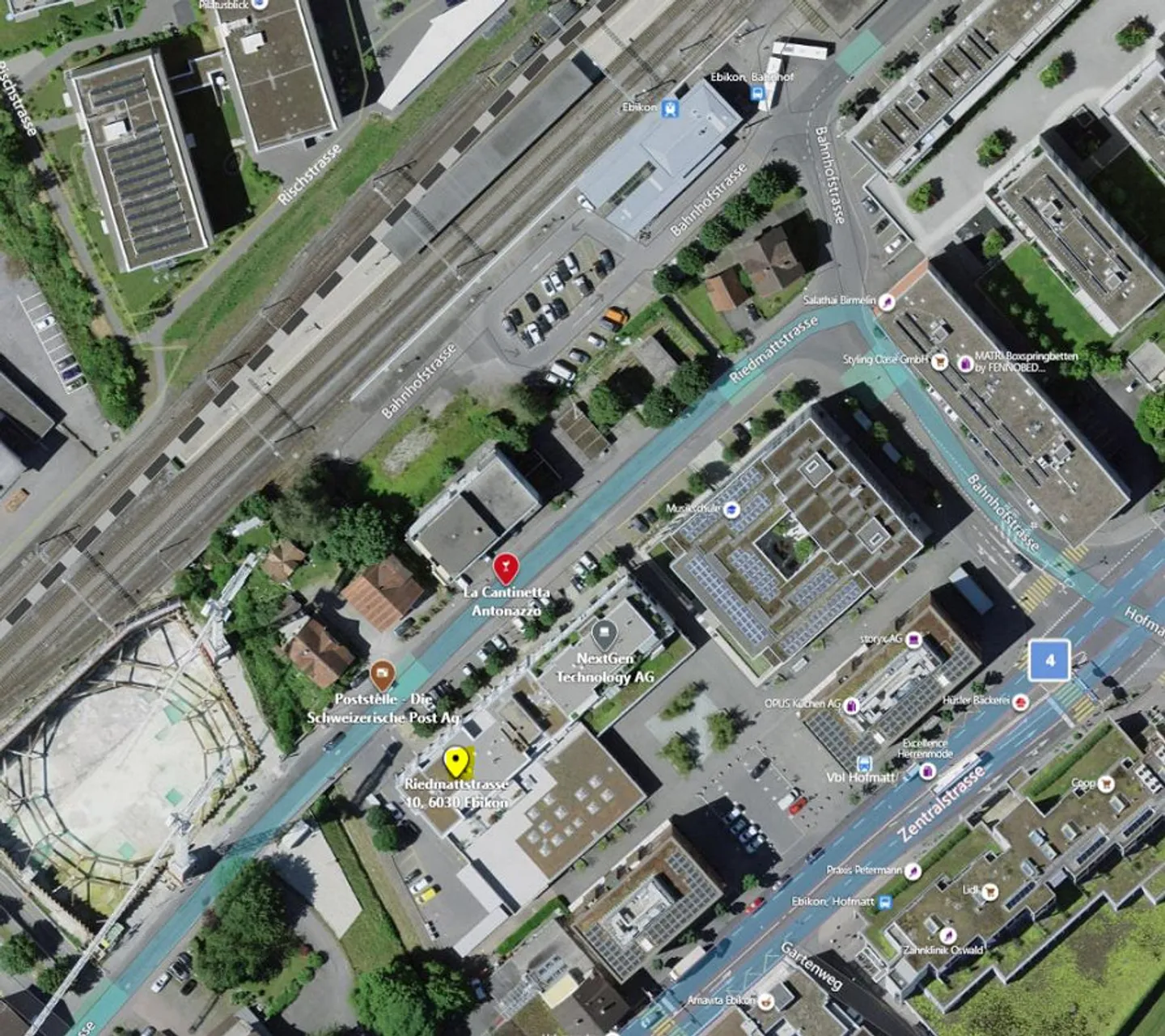 Zentraler Parkplatz in Ebikon - Foto 2 von 2
