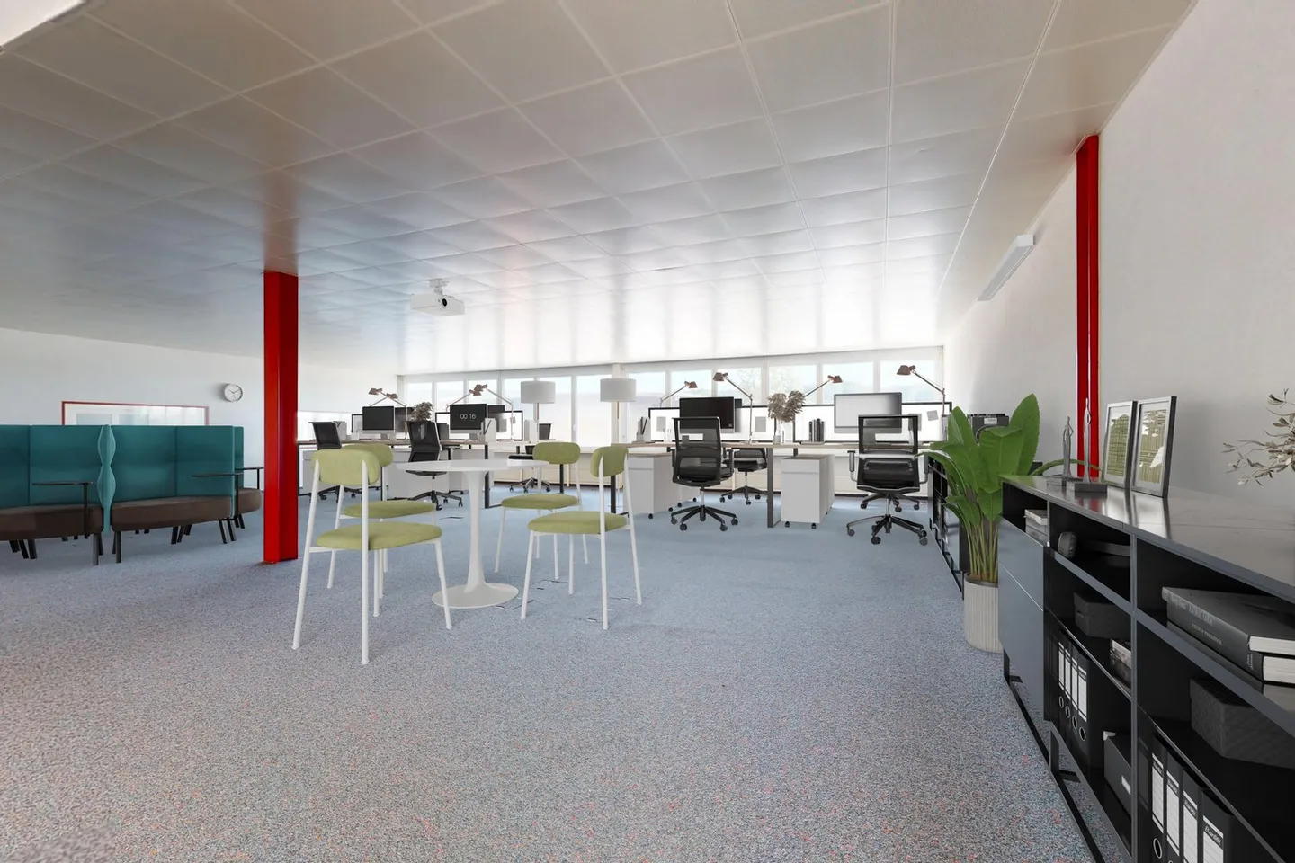 Ein Katzensprung von der Autobahn entfernt – 414 m² Bürofläche - Foto 12 von 13