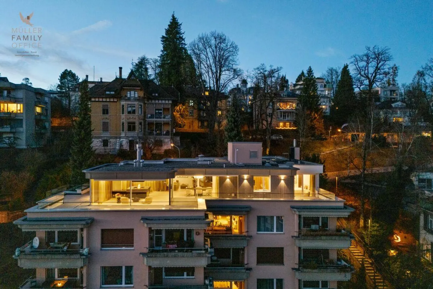 Luxus-Penthouse in St. Gallen - Foto 1 von 13