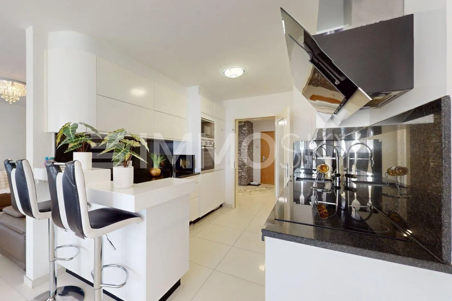 4,5 Zimmer vollständig renoviert an den Toren von Fribourg! - Foto 3 von 5