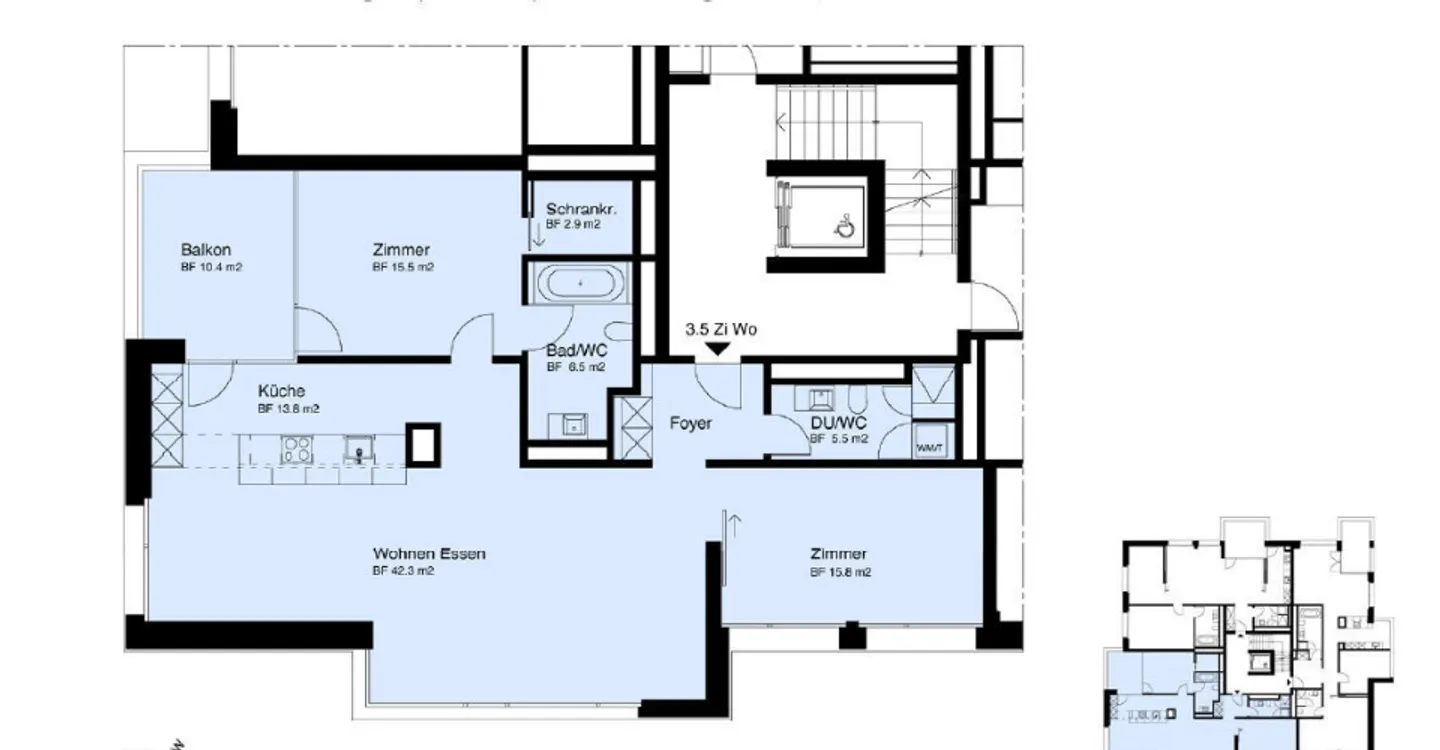 Spacious apartment in the heart of Zurich Seefeld! - Photo 8 of 8