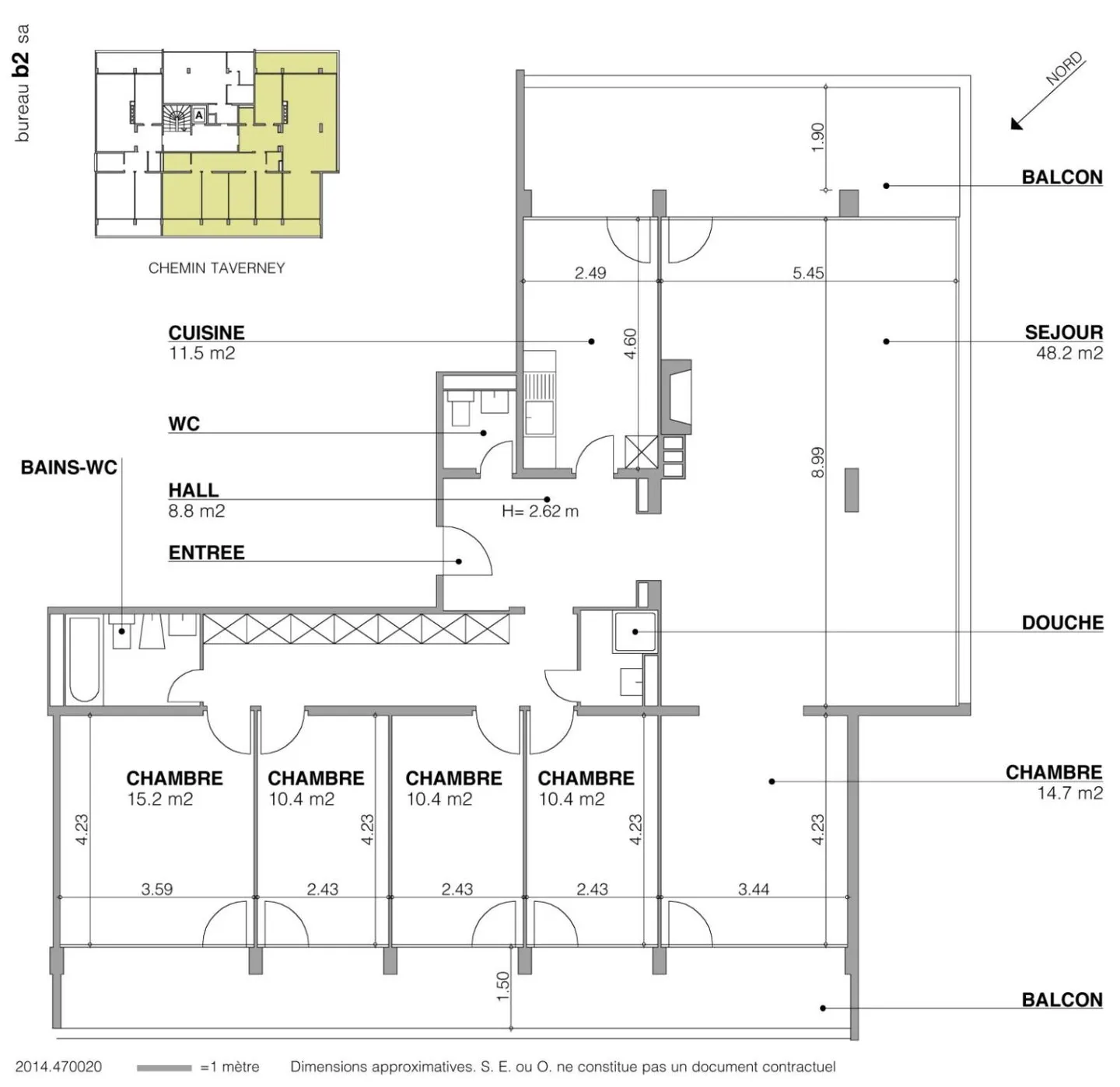 8.5-room apartment - Photo 4 of 4