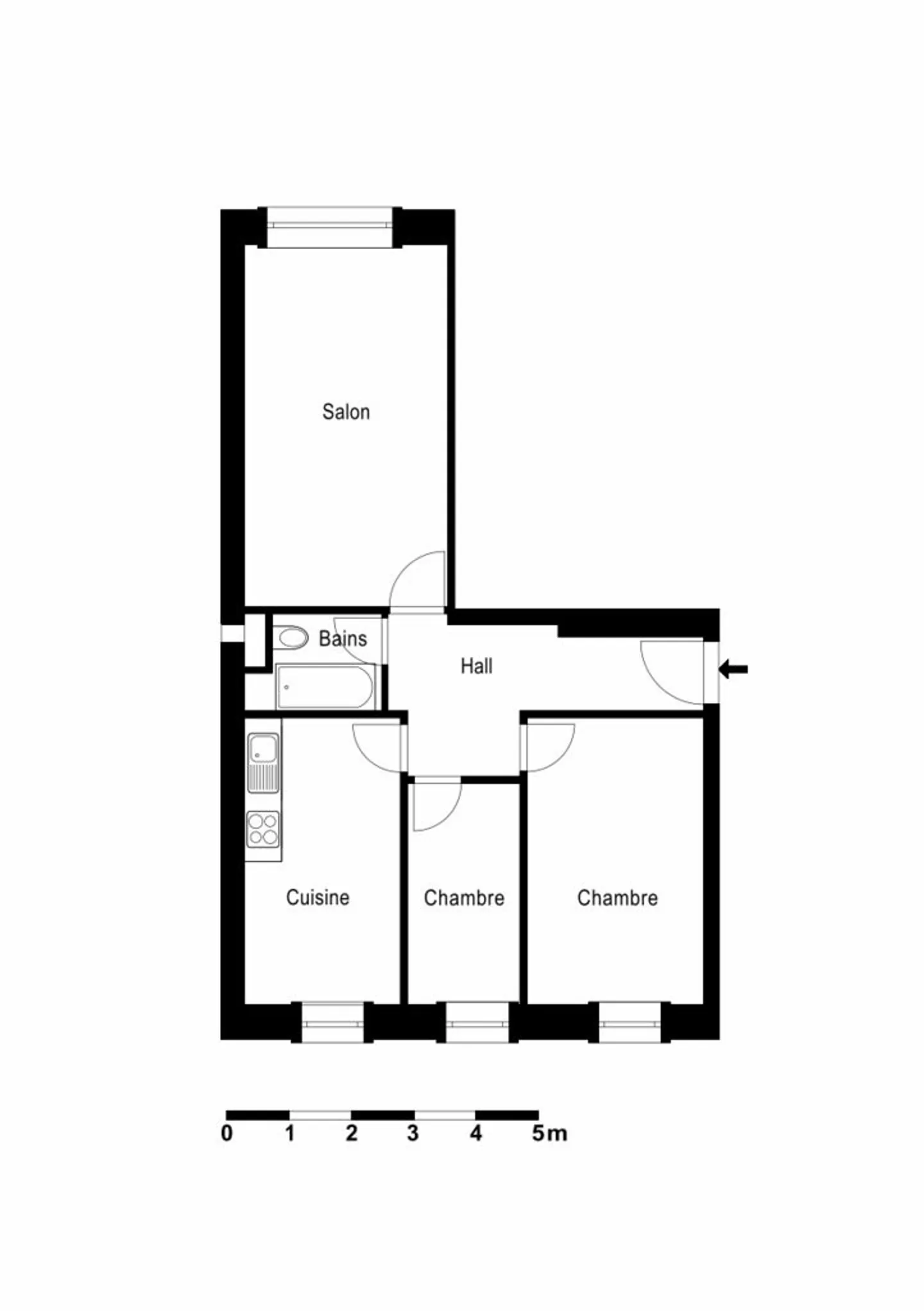 3,5-Zimmer-Wohnung in Carouge - Foto 2 von 2