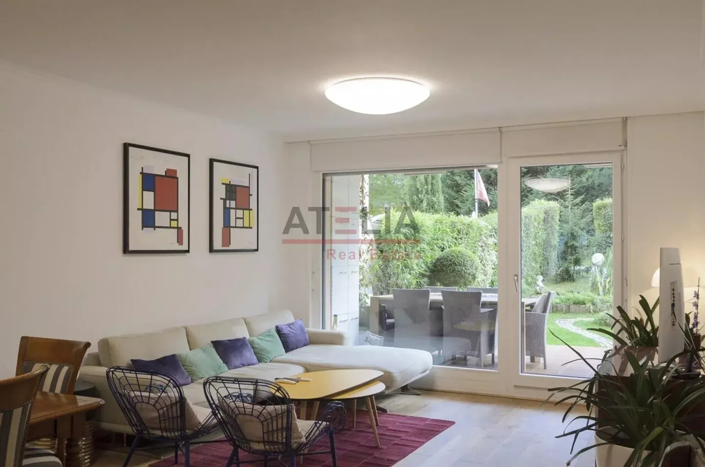 Möblierte 5-Zimmer-Wohnung mit Garten - Foto 1 von 1