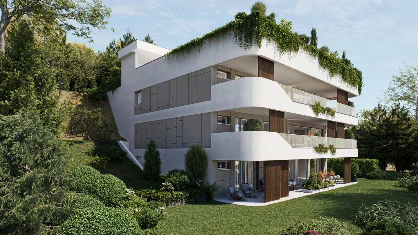 NUOVO 2.5 LOCALI CON SPLENDIDA VISTA LAGO E GIARDINO PRIVATO - Foto 3 di 12