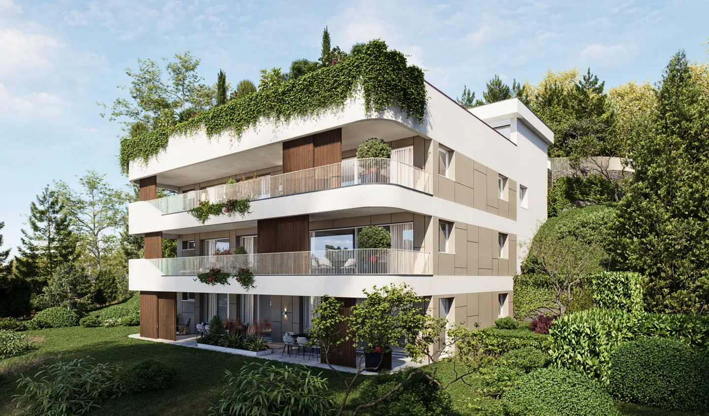 NUOVO 2.5 LOCALI CON SPLENDIDA VISTA LAGO E GIARDINO PRIVATO - Foto 4 di 12