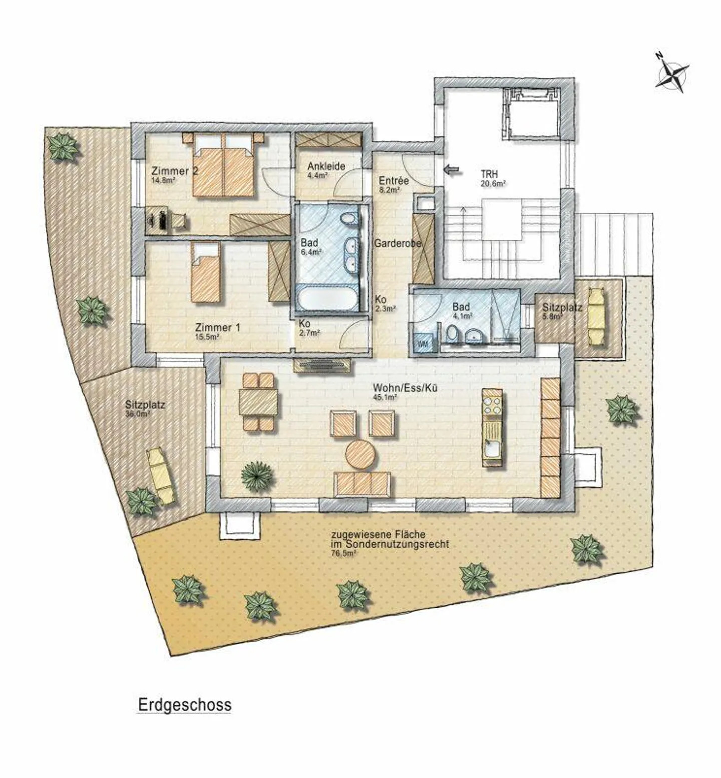 Neubauwohnung Nähe Bodensee - Foto 9 von 9