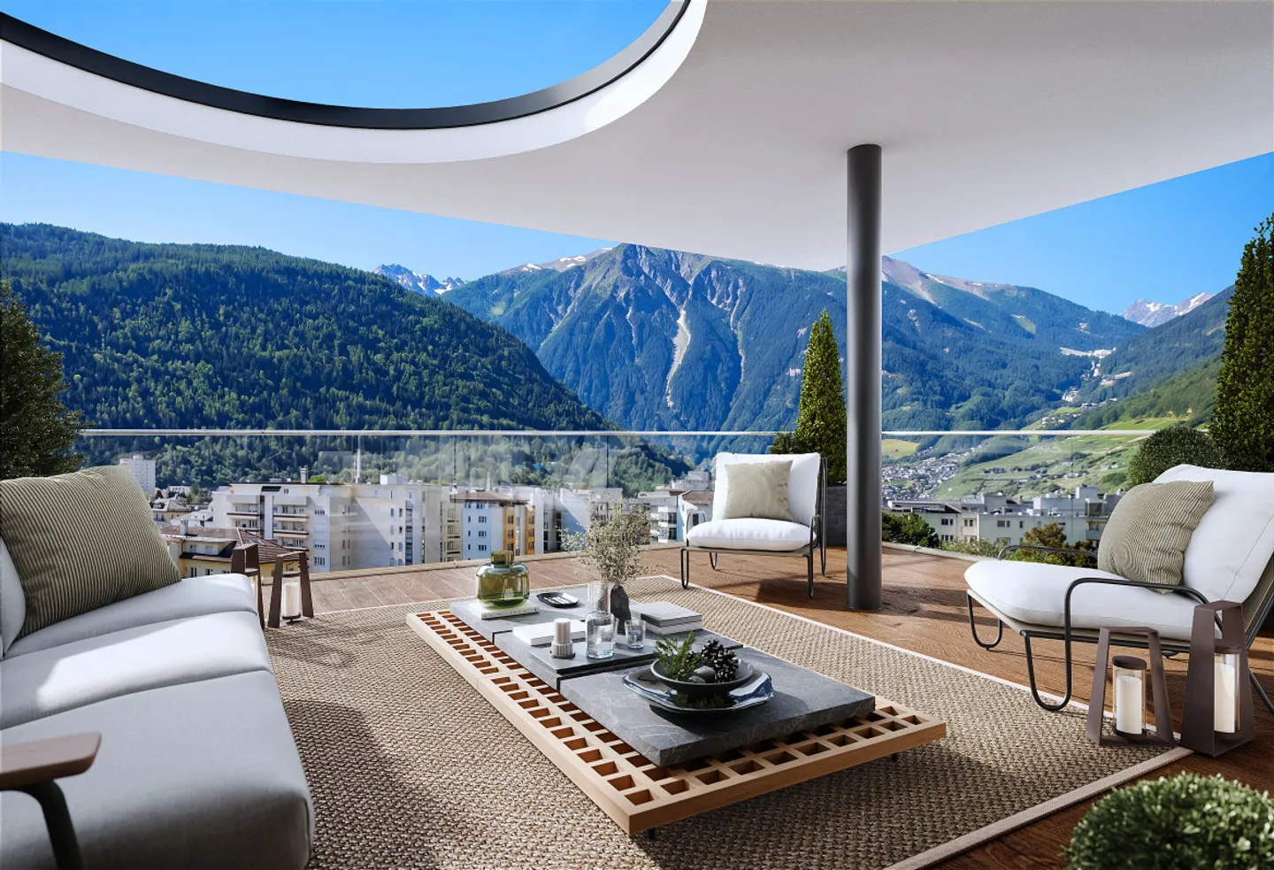 Luxuswohnung in Martigny - Foto 1 von 6