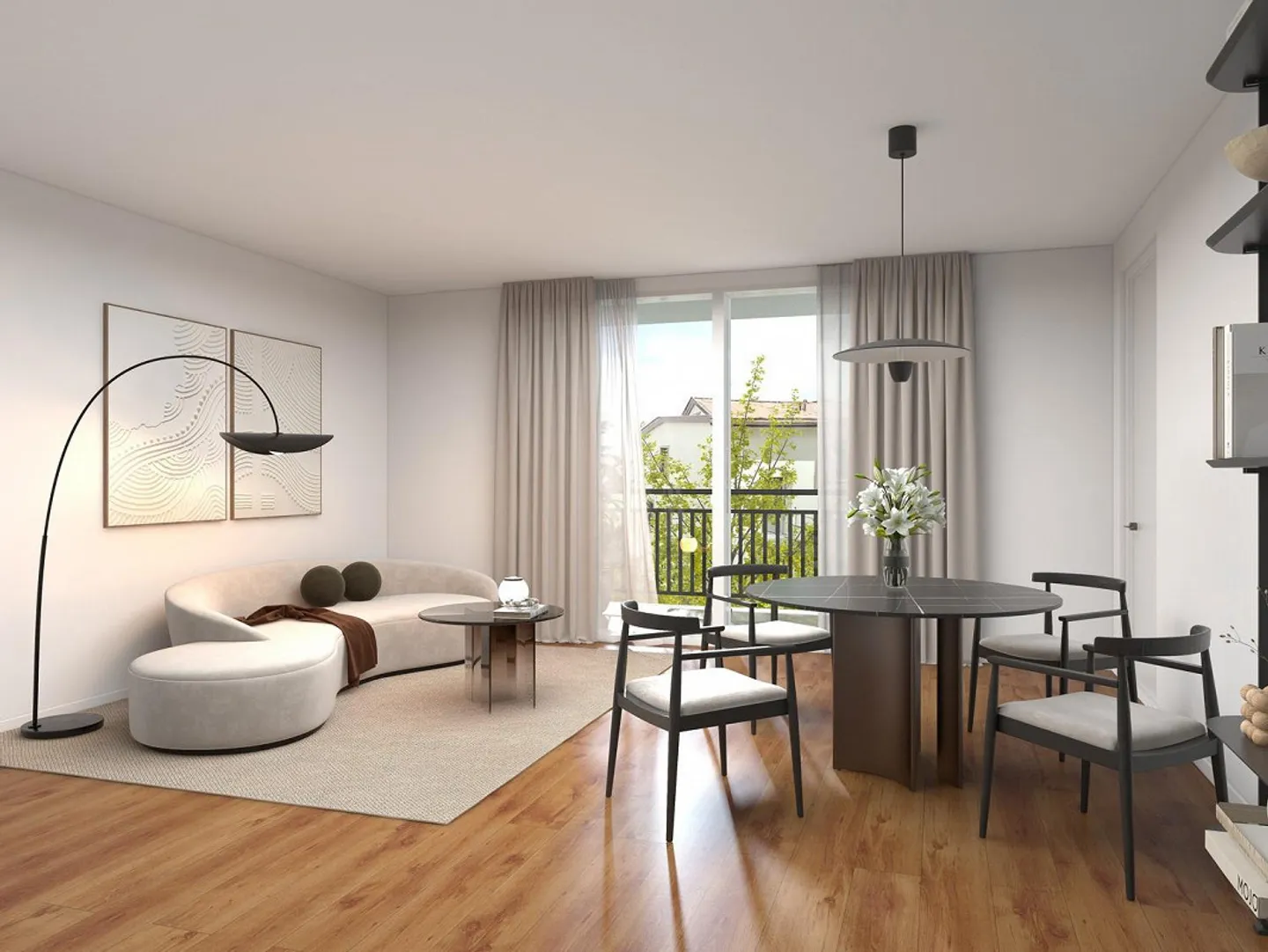 Modernes 4.5-Zimmer-Apartment - Foto 1 von 7