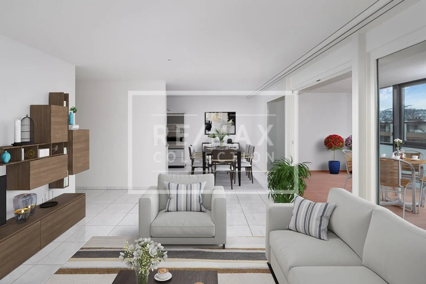 Attractive and well-maintained 3.5-room condominium with lake view, in favorable building rights! - Photo 7 of 13