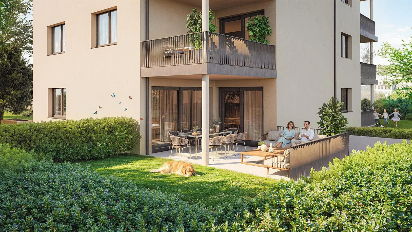 7 sur 9 appartements vendus - Dernier appartement de jardin dans THE LETTEN - Photo 2 sur 10