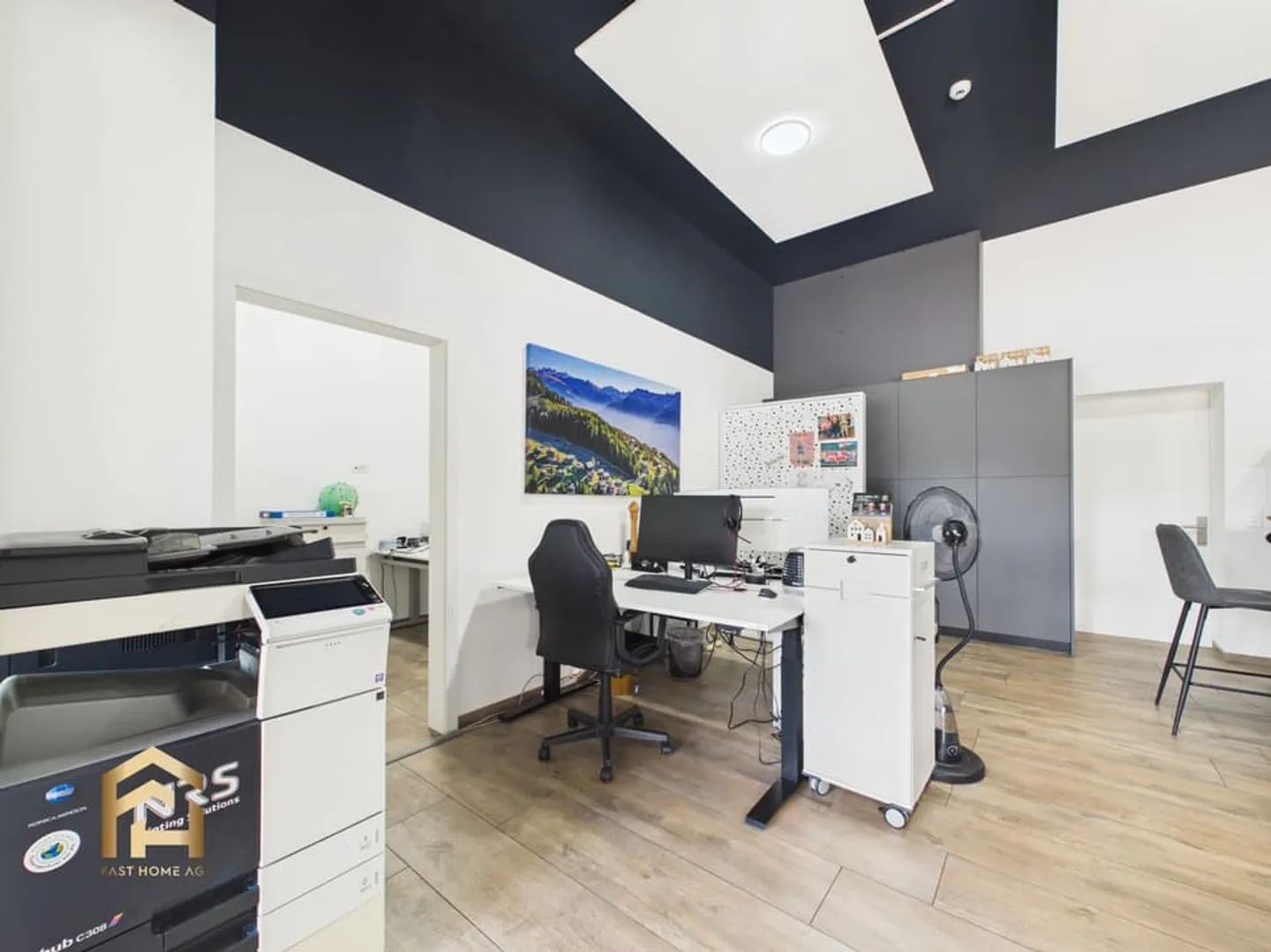 Bureaux modernes et lumineux à Gampel avec parkings privés - Photo 7 sur 13