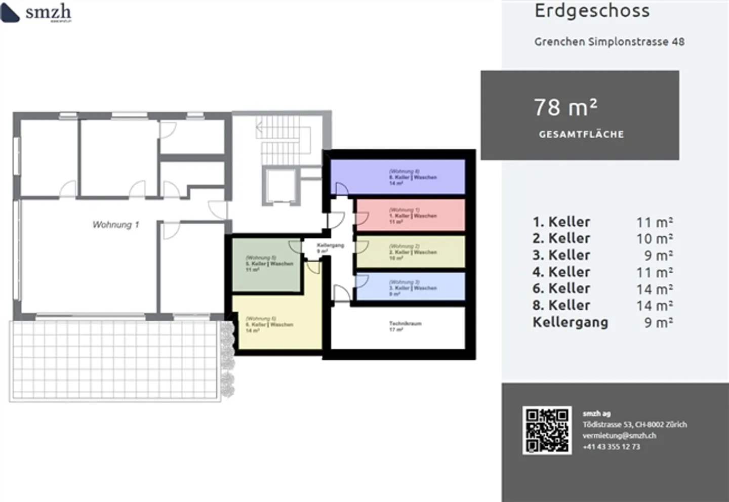 Appartement moderne de 2,5 pièces à louer à Grenchen - Photo 3 sur 12