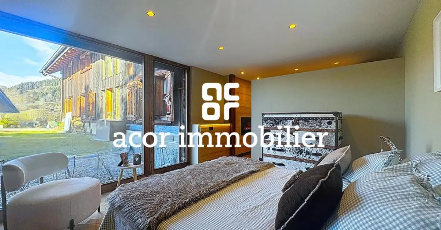 Authentisches und raffiniertes Chalet ideal im Zentrum von Villars gelegen - Foto 2 von 6