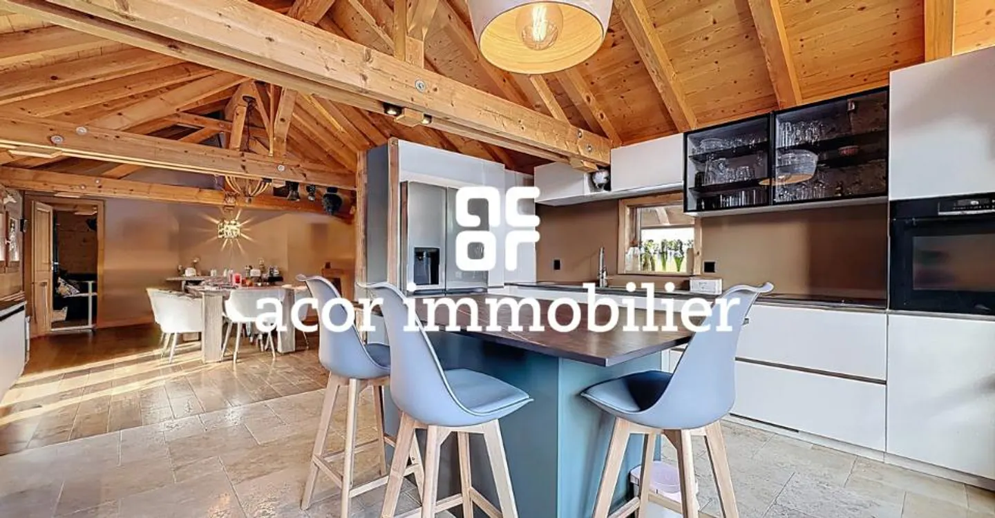 Authentisches und raffiniertes Chalet ideal im Zentrum von Villars gelegen - Foto 3 von 6