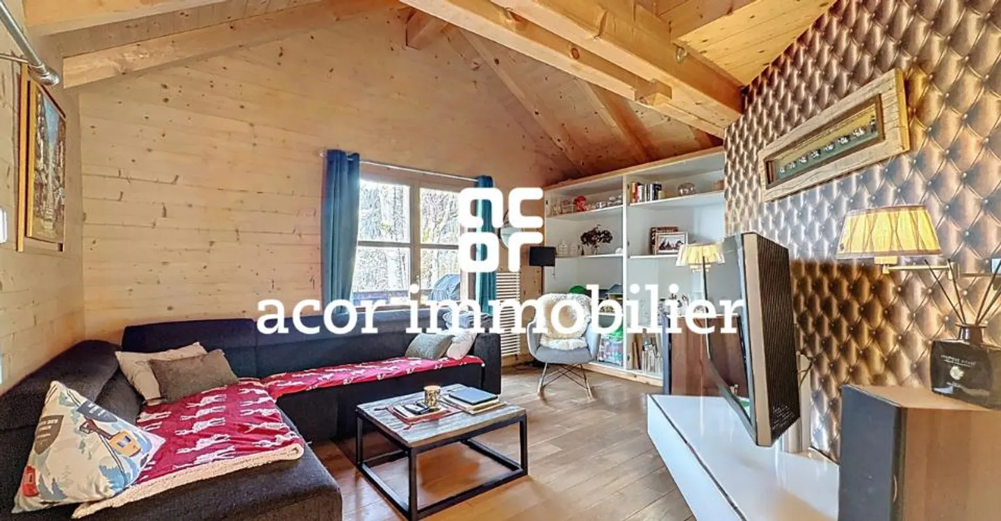Authentisches und raffiniertes Chalet ideal im Zentrum von Villars gelegen - Foto 4 von 6