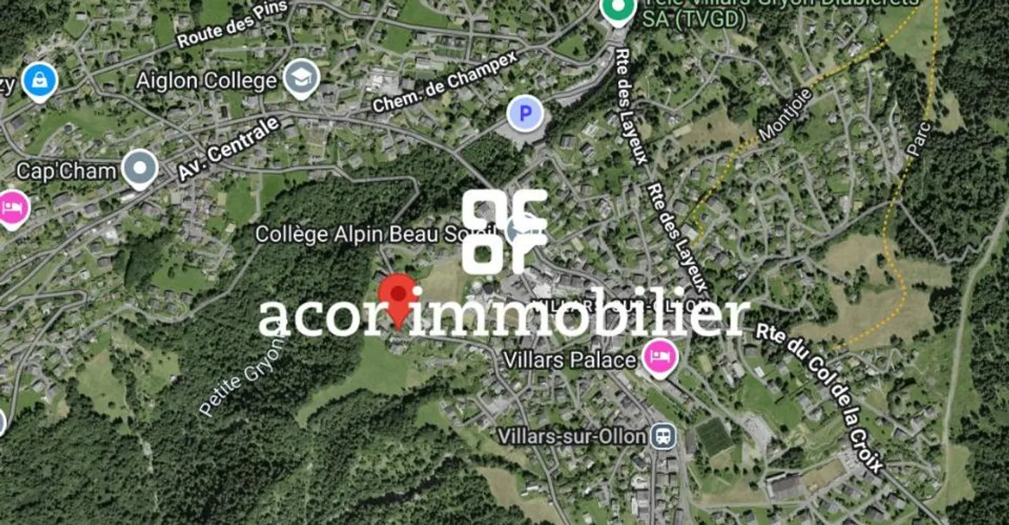 Authentisches und raffiniertes Chalet ideal im Zentrum von Villars gelegen - Foto 6 von 6