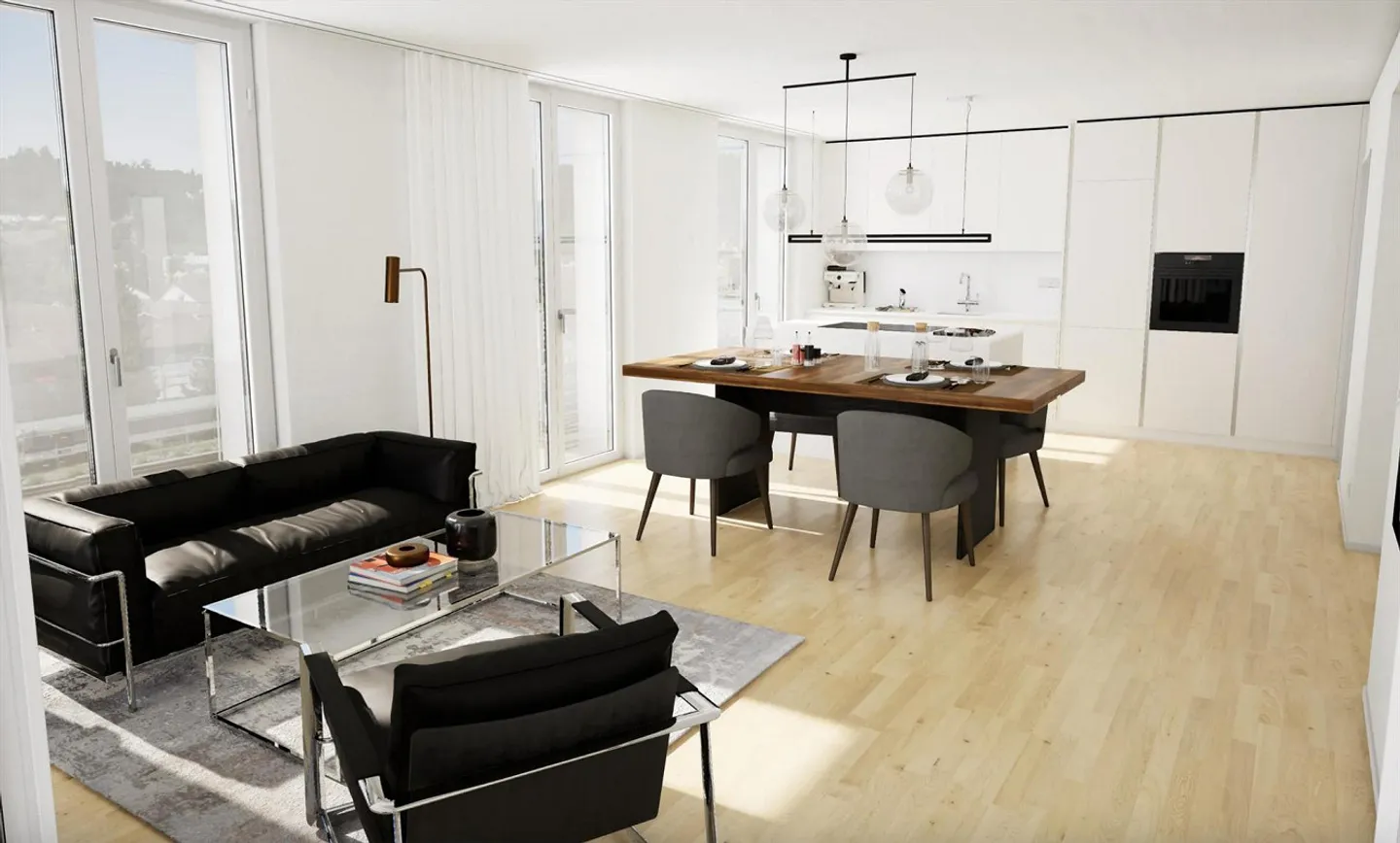 Exklusive Wohnung in Aebi Burgdorf - Foto 1 von 8