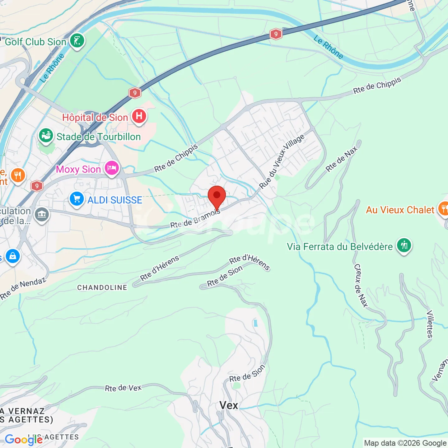 Herrliche neue 3.5-Zimmerwohnung in Bramois mit grosser Terrasse - Foto 8 von 8