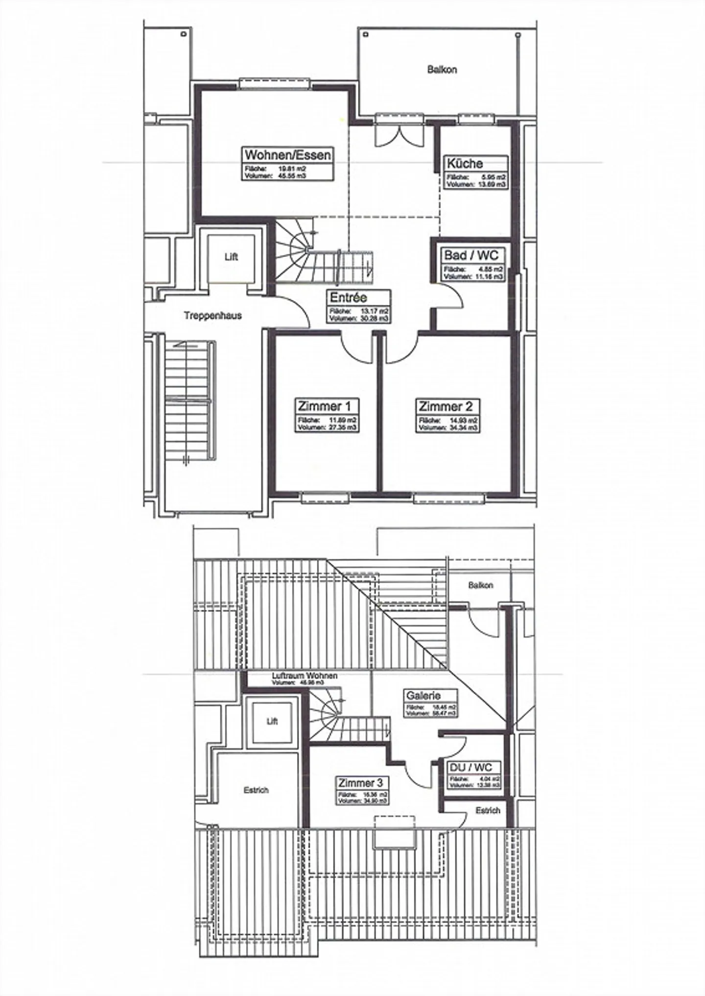 Geräumige Wohnung auf zwei Etagen - Foto 9 von 9