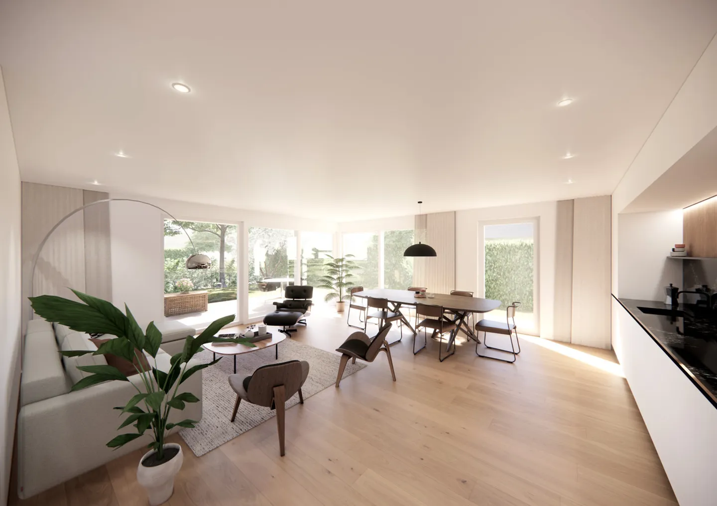 Superb 4-room penthouse apartment with terrace - Photo 3 of 6