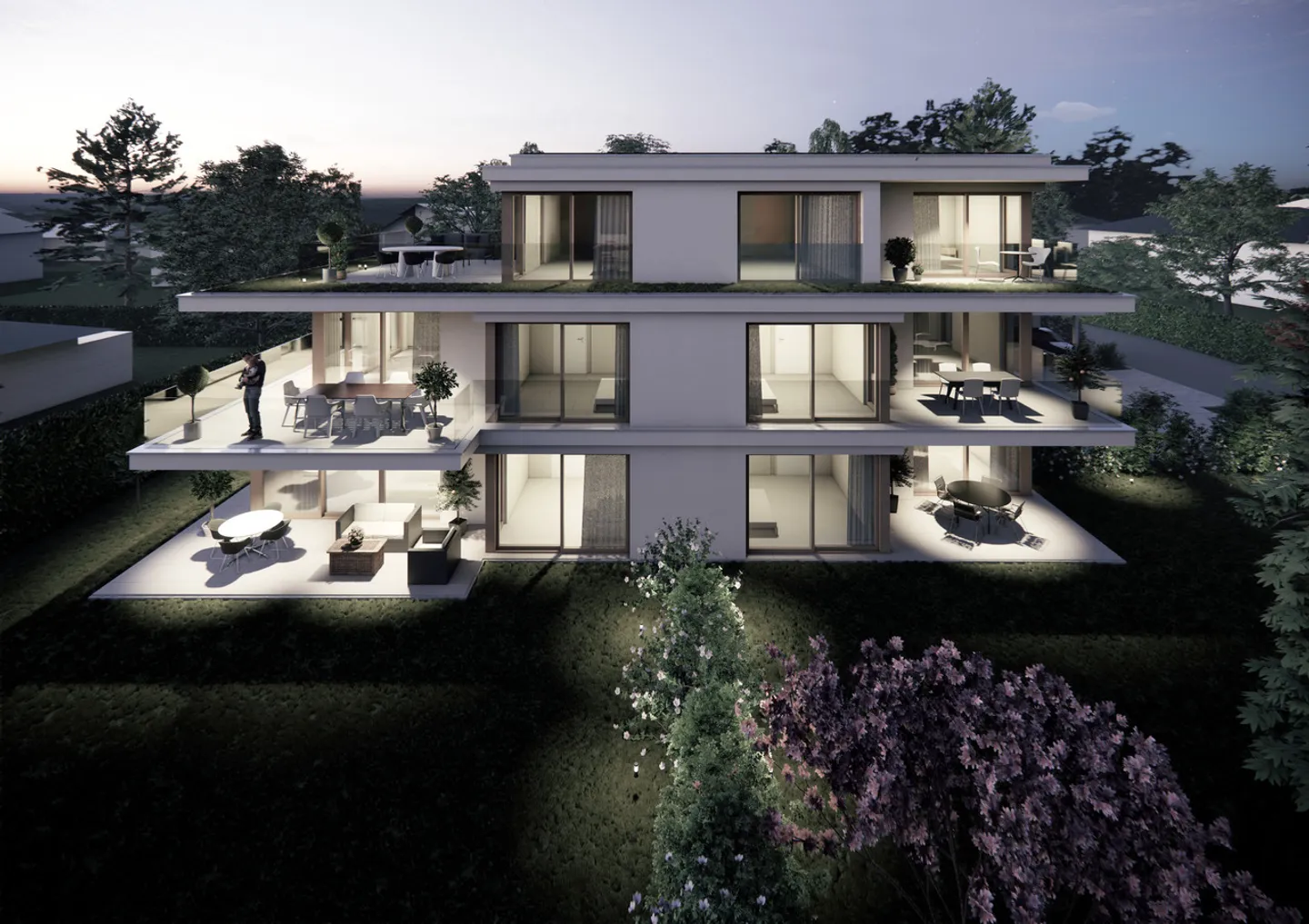 Superb 4-room penthouse apartment with terrace - Photo 6 of 6