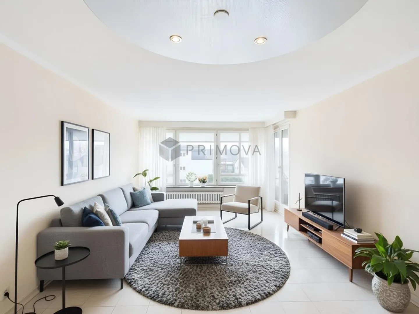 Appartement 3 pièces lumineux et moderne rénové avec balcon - loué et ... - Photo 2 sur 6