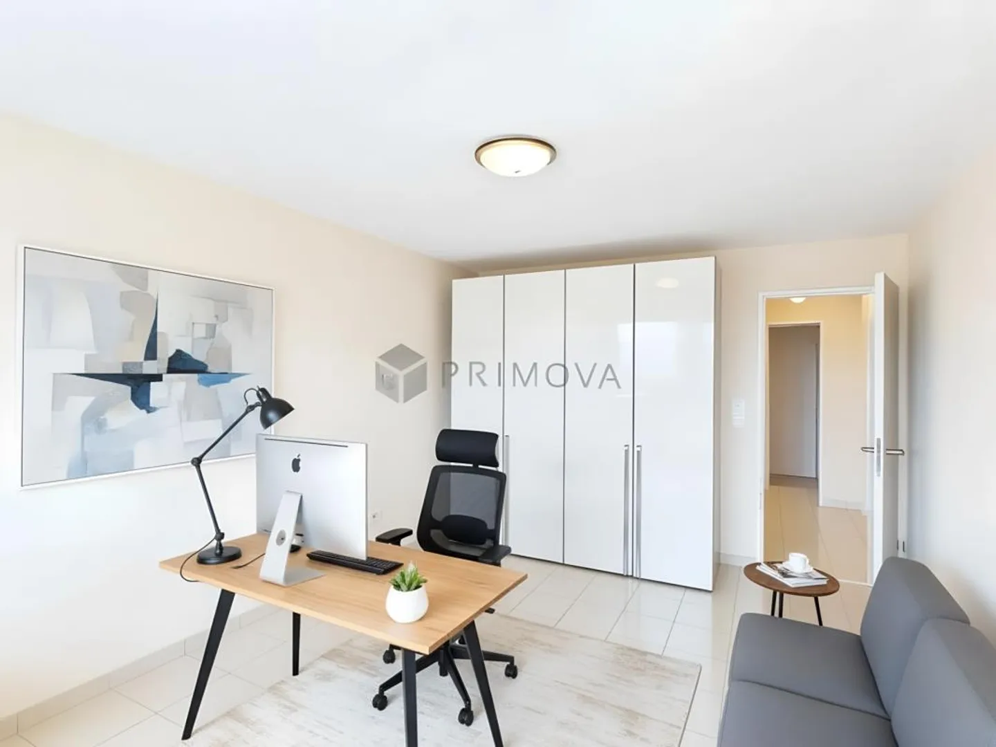 Appartement 3 pièces lumineux et moderne rénové avec balcon - loué et ... - Photo 3 sur 6