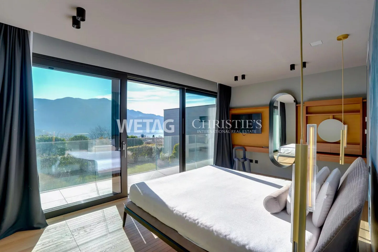 Moderno appartamento duplex di recente costruzione con grande giardino privato in affitto a Lugano-Savosa - Foto 5 di 13