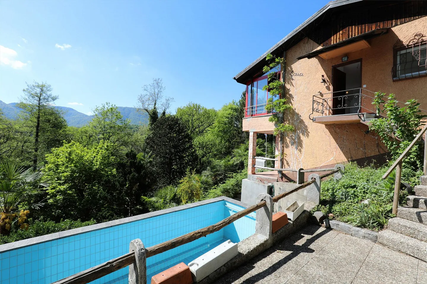 Maison individuelle + grand pavillon d'invités avec piscine et belle vue - Photo 6 sur 28