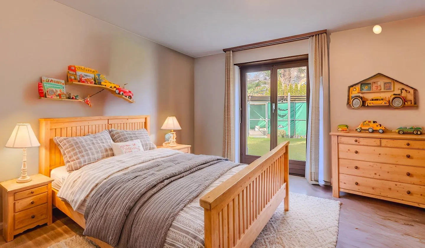 SPLENDIDE VILLA UNIFAMILIALE 5.5 AVEC JARDIN À MUZZANO - Photo 6 sur 9