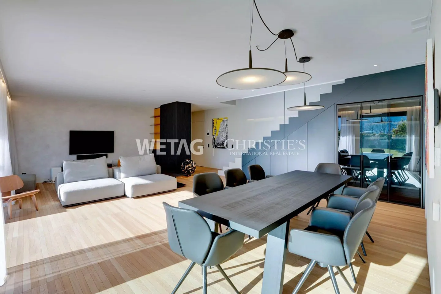 Moderno appartamento duplex di recente costruzione con grande giardino privato in affitto a Lugano-Savosa - Foto 7 di 13