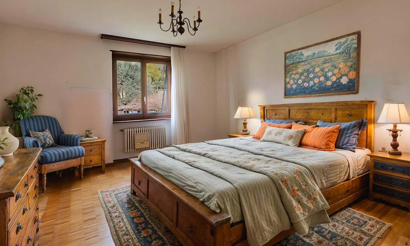 SPLENDIDE VILLA UNIFAMILIALE 5.5 AVEC JARDIN À MUZZANO - Photo 8 sur 9