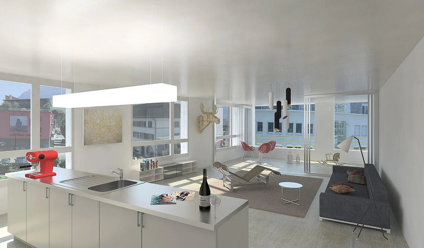 Grosszügige Wohnung in Stans - Foto 2 von 3