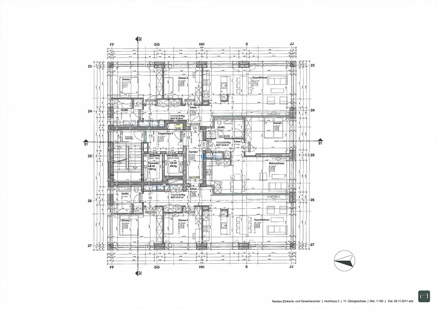 Appartement 3 1/2 pièces 11ème étage 11.1 - Photo 8 sur 8