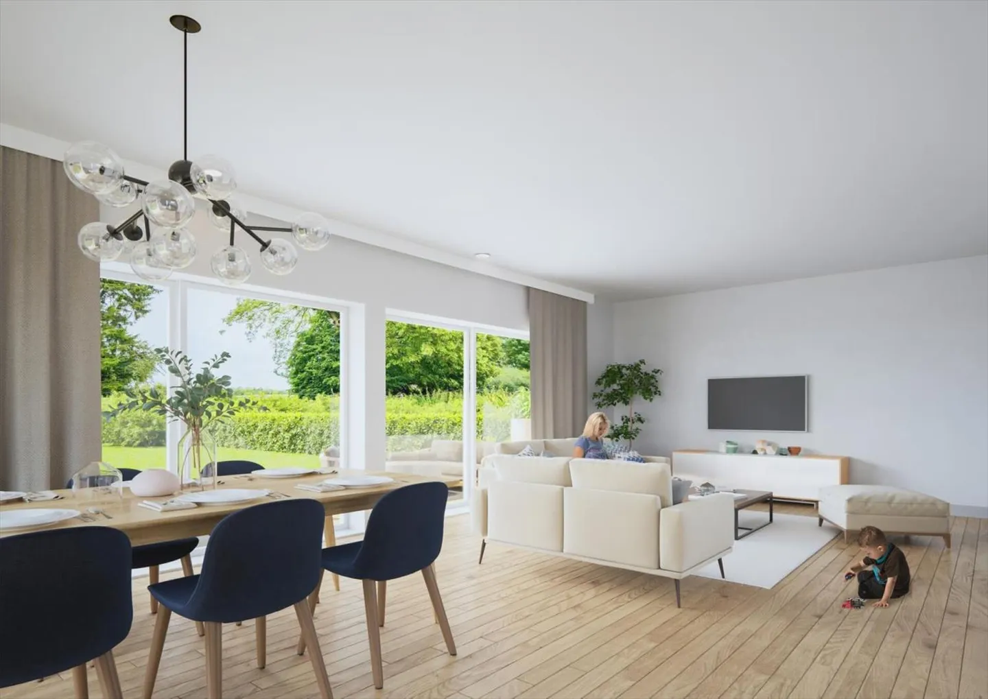 4.5-room apartment/villa + large basement in Mont-sur-Lausanne - Photo 3 of 3