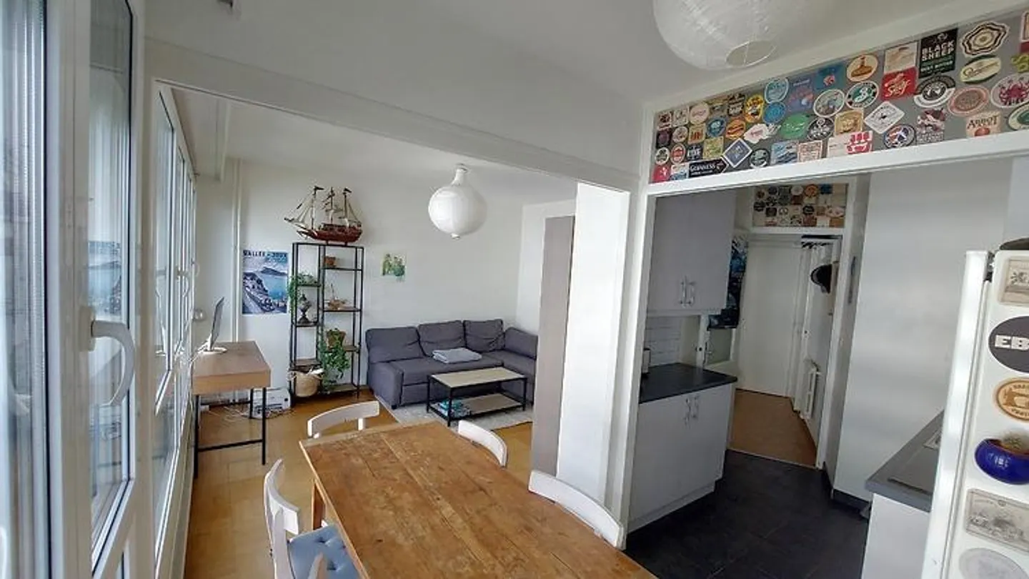 3-ROOM APARTMENT IN GENEVA - SAINT-JEAN/CHARMILLES, FURNISHED, DURATION... - Photo 1 of 10