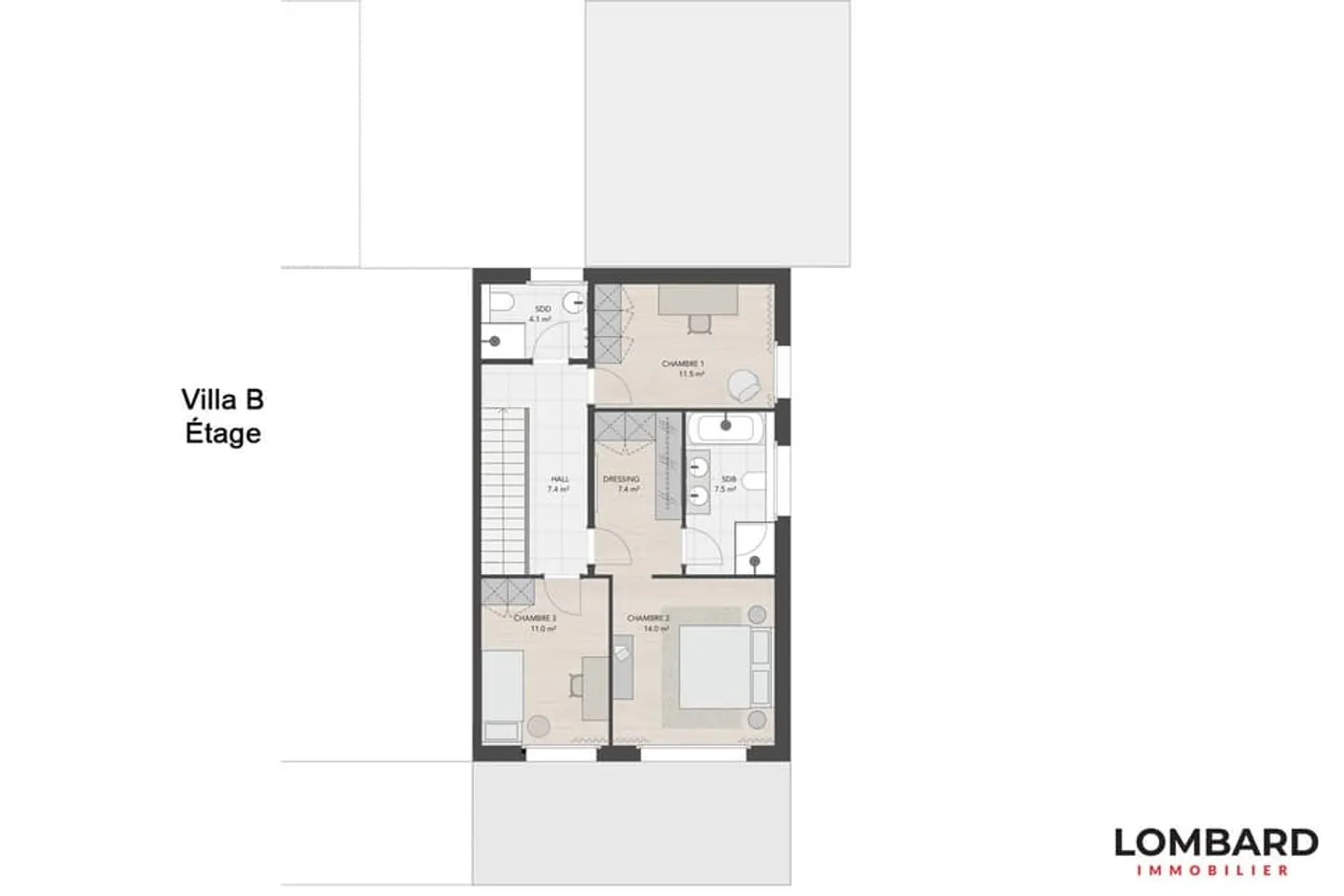 Wunderschöne neue 5,5-Zimmer-Villa - Foto 10 von 11