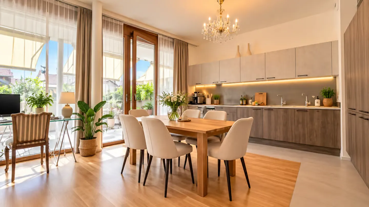 Appartement moderne avec grande terrasse - Photo 3 sur 8