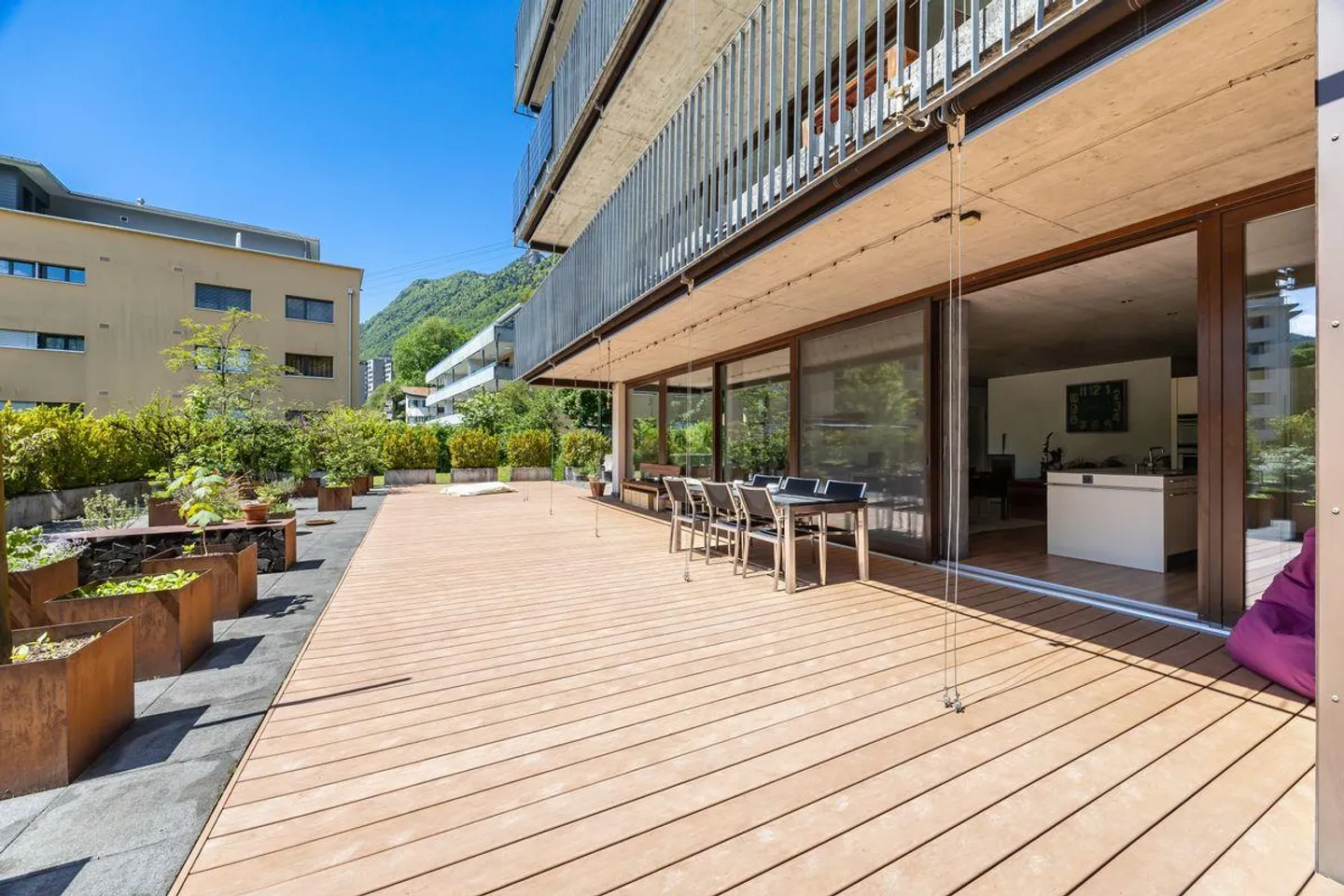 Appartement lumineux en rez-de-chaussée avec terrasse impressionnante et vue à 6440 Ingenbohl-Brunnen - Photo 5 sur 13