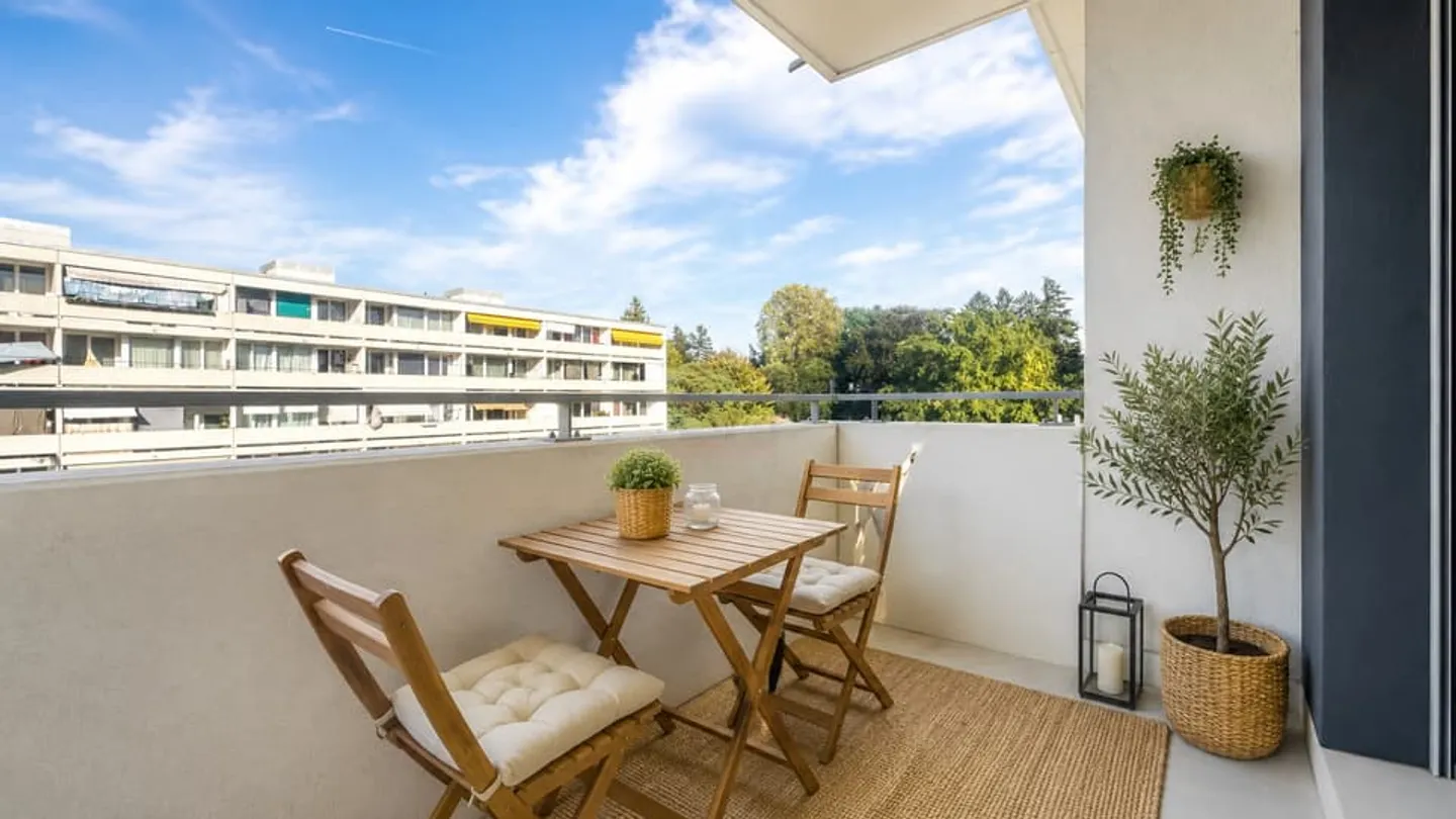 Incantevole appartamento di 5 locali di 117 m² PPE a Meyrin con un grande balcone - Foto 9 di 11