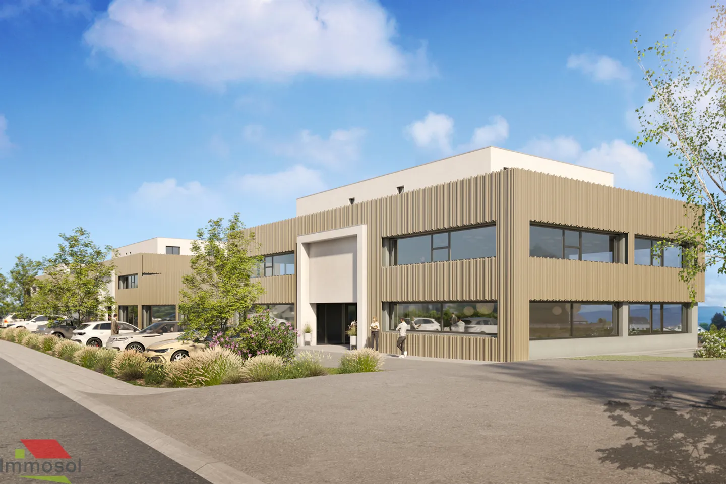 Le Mont - Büro zu vermieten mit 120 m2 im 1. Stock - Neubau - Foto 3 von 5