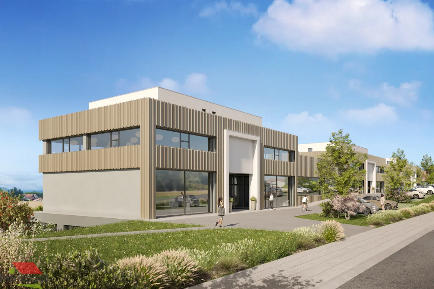 Le Mont - Büro zu vermieten mit 120 m2 im 1. Stock - Neubau - Foto 5 von 5