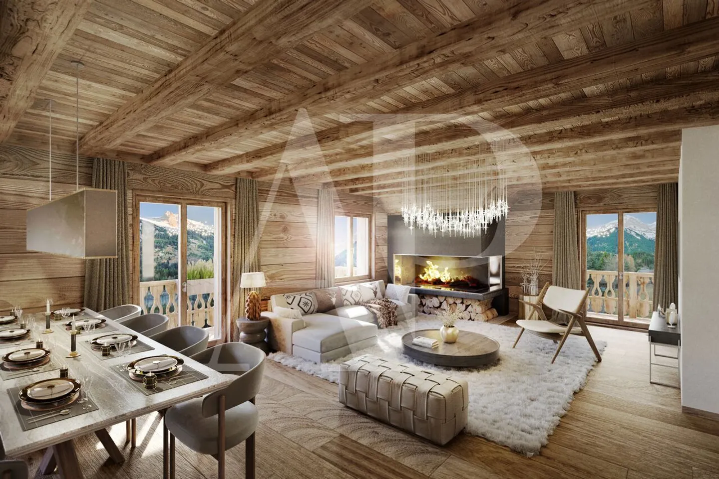 Magnifico appartamento di 4,5 stanze su progetto a Champéry - Foto 1 di 12