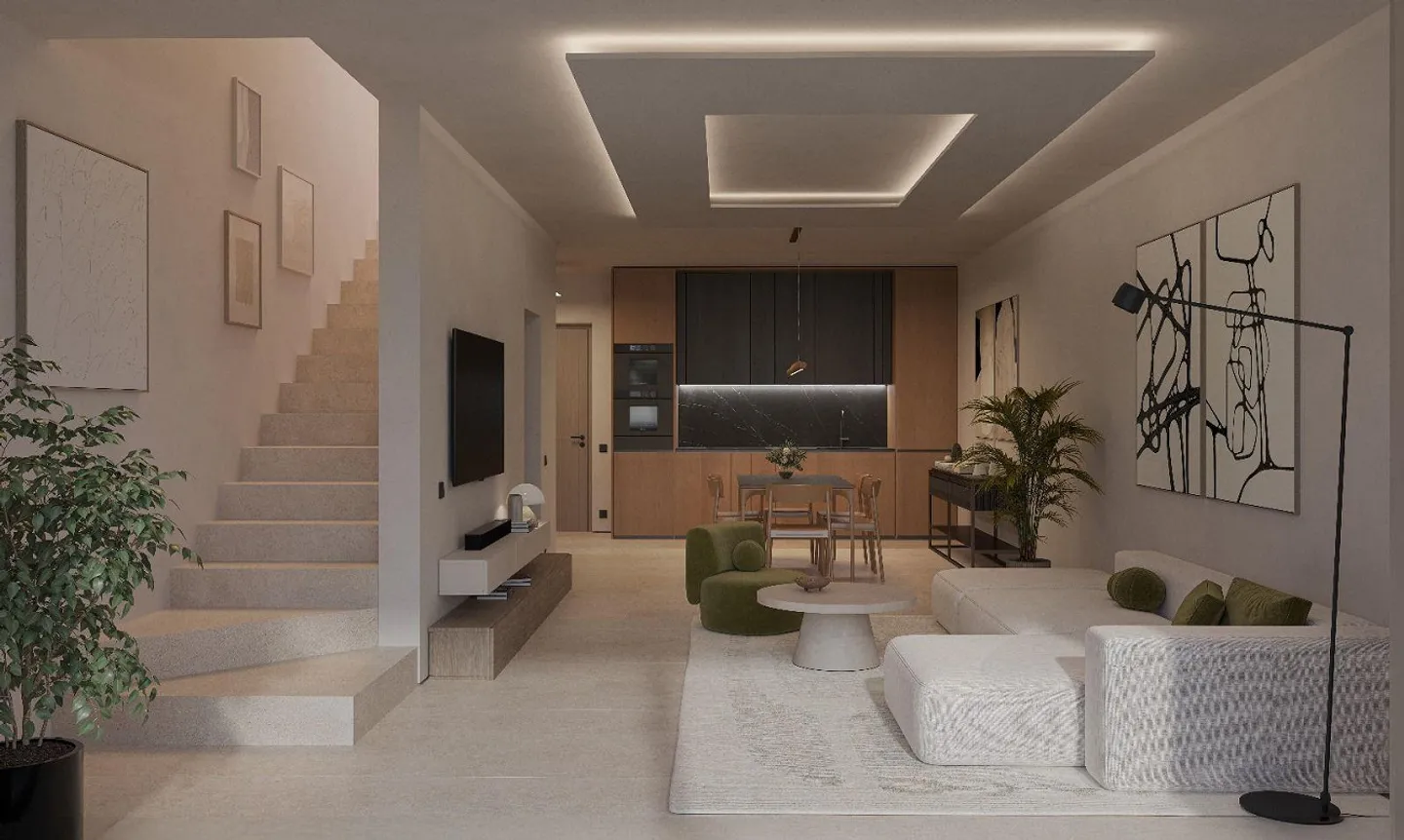 NEW SEMI-DETACHED HOUSES WITH MODERN DESIGN AND PRIVATE GARDEN - Photo 2 of 6