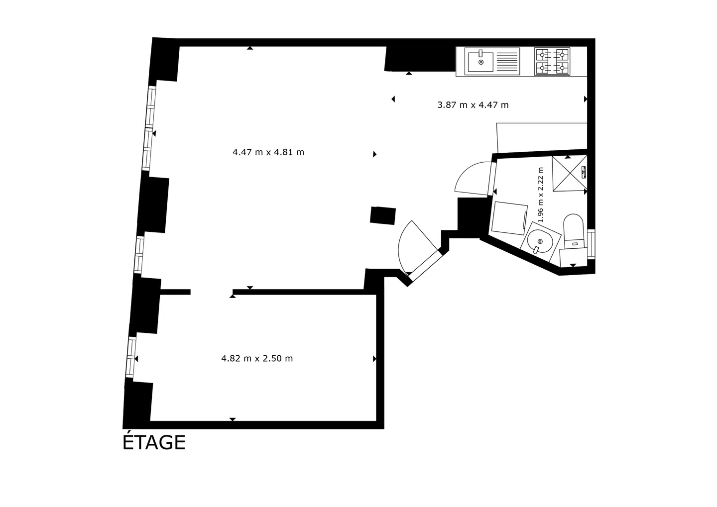 Charmante 2-Zimmer-Wohnung im Herzen der Altstadt von Sion - Foto 10 von 10