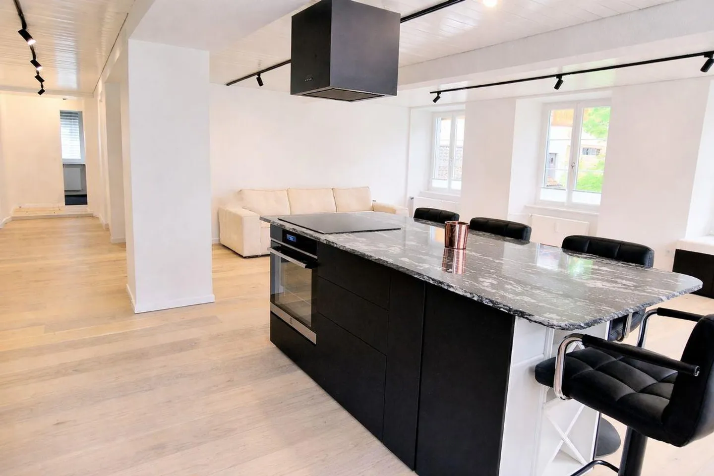 Exclusive 4.5 room apartment with 118m2 living space - completely renovated in Glarus Süd - Photo 4 of 10