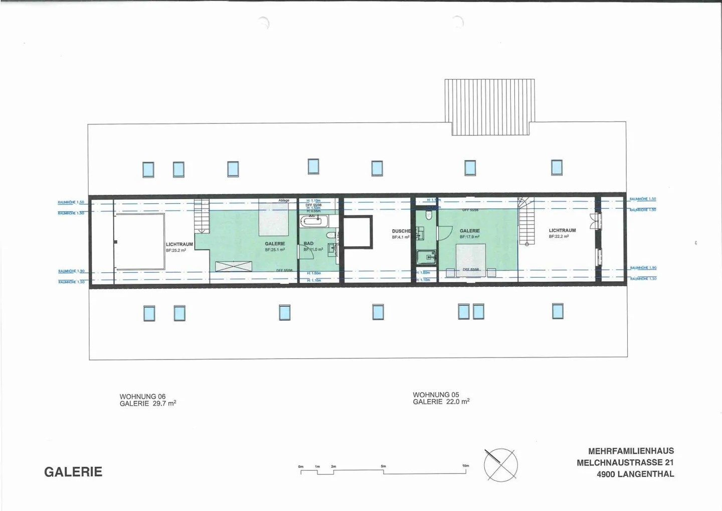 Appartamento Maisonette di 4.5 stanze luminoso in centro - Foto 14 di 14