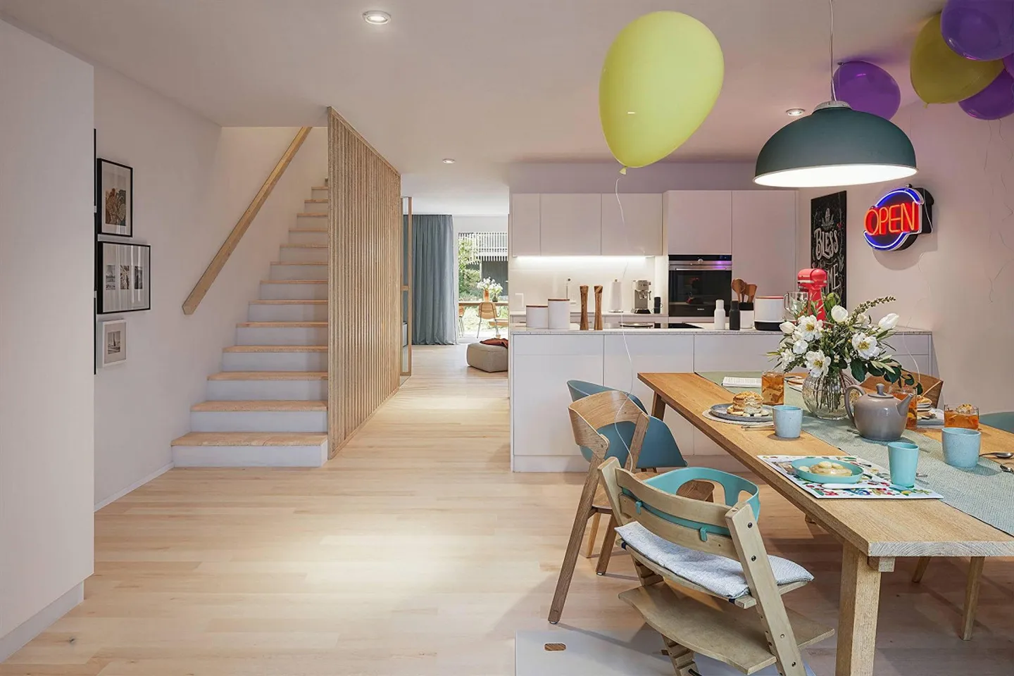 Townhouse ben progettato con spazio per tutta la famiglia - Foto 1 di 7