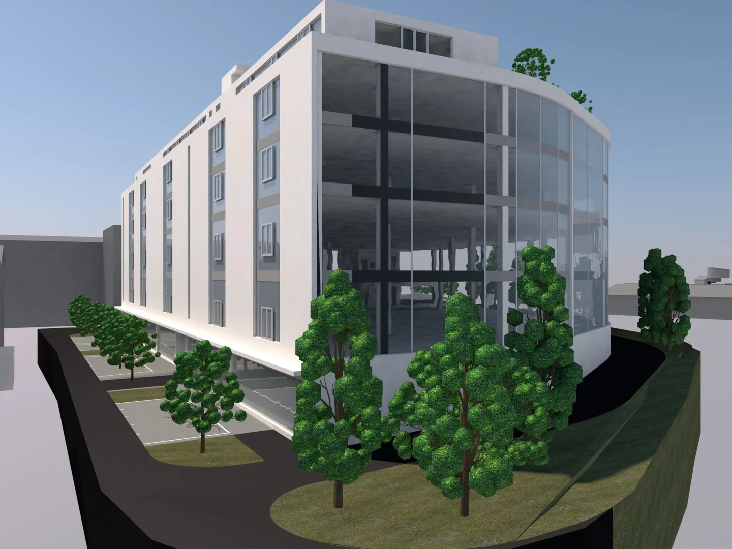 Nuovo edificio commerciale direttamente sull'autostrada con molteplici possibilità di utilizzo - Foto 5 di 10